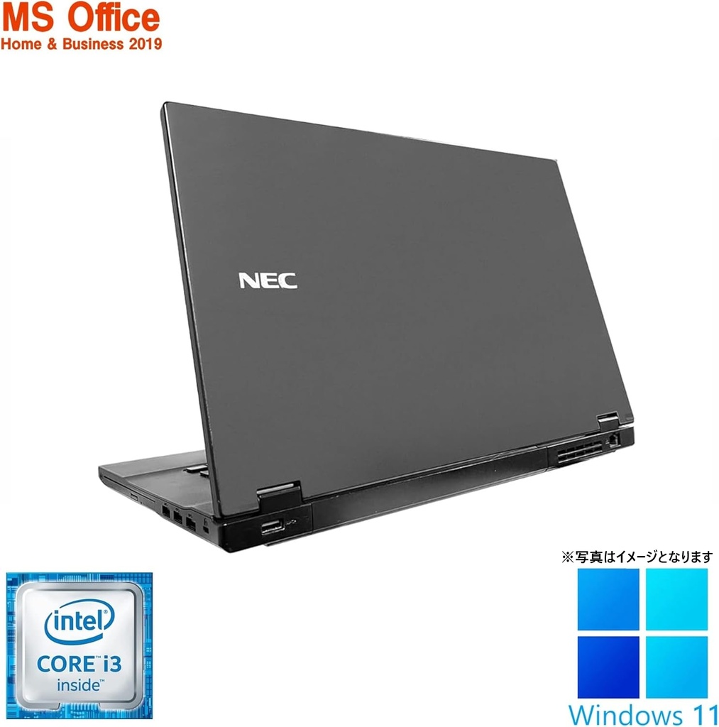 NEC ノートPC VA-5 /15.6型/ Core i3-8145U/Win11 Pro/MS Office H&B